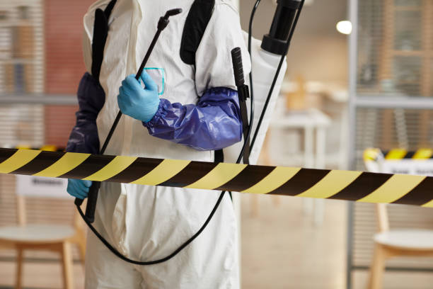 Professional Biohazard technician working in Bodega, CA